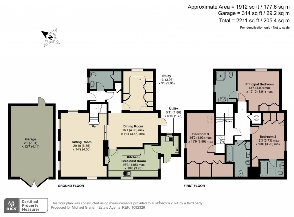 Floorplans For Barrack Hill, Nether Winchendon, HP18