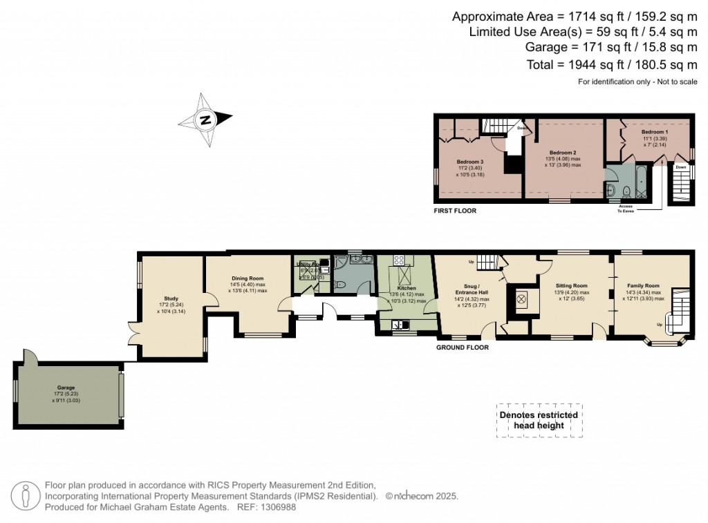 Floorplans For Lower Street, Quainton, HP22