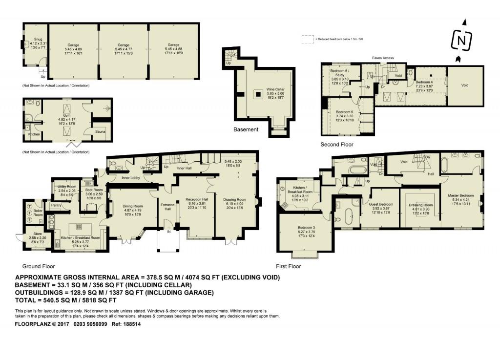 Floorplans For High Street, Whitchurch, HP22