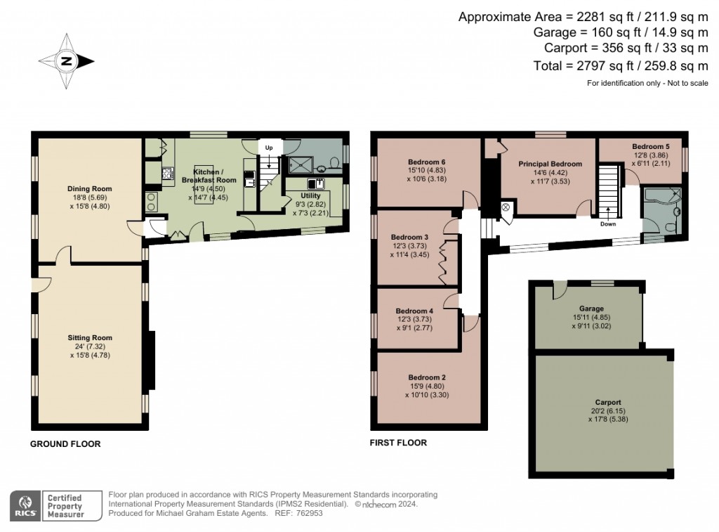 Floorplans For Oving Road, Whitchurch, HP22