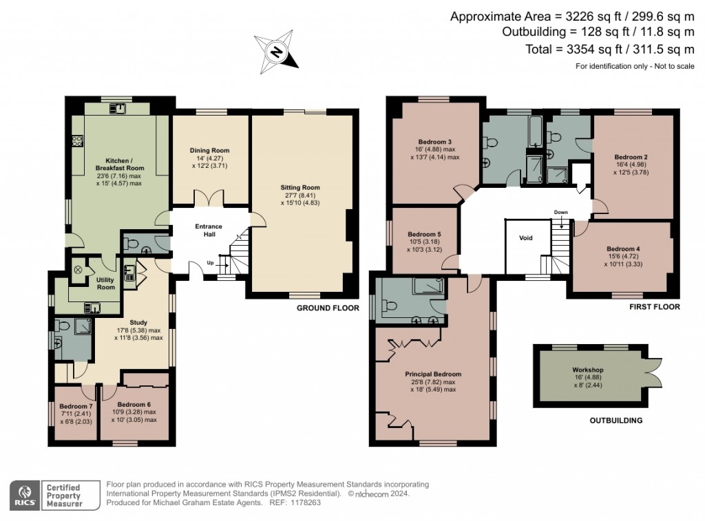 Floorplans For Church Street, Wing, LU7