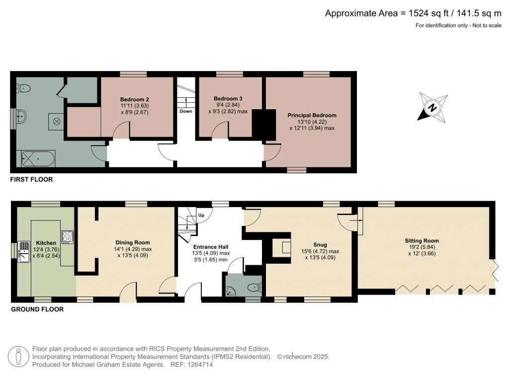 Floorplans For Keinches Lane, Whitchurch, HP22