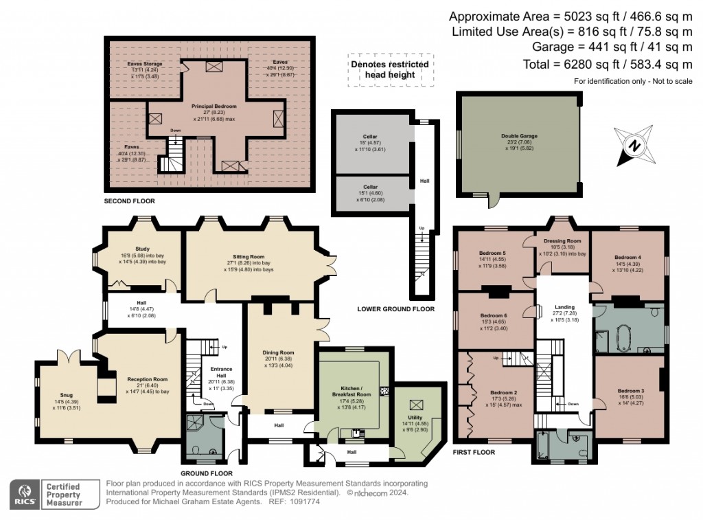 Floorplans For Bury Farm Close, Slapton, LU7