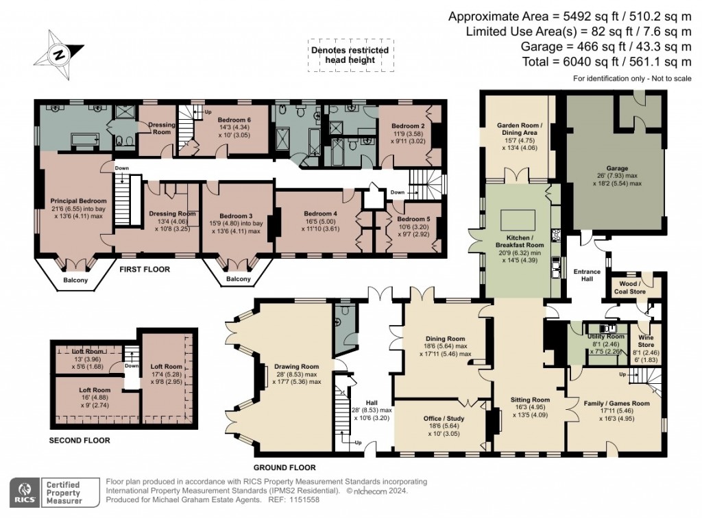 Floorplans For Churchway, Haddenham, HP17