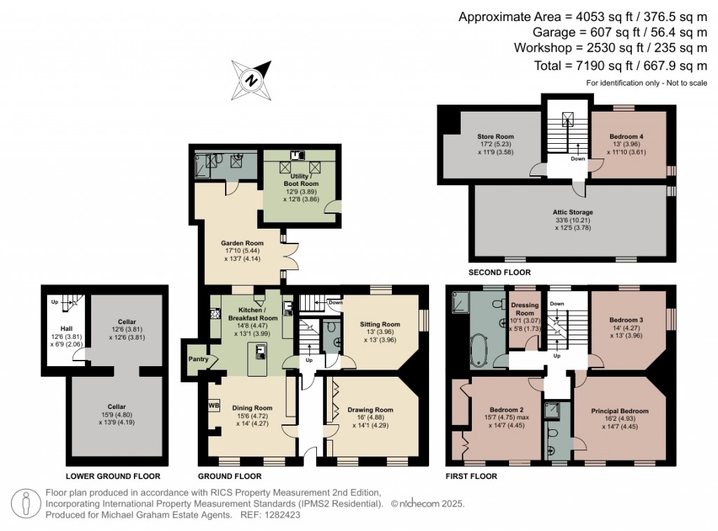 Floorplans For Dry Leys Farm, Quainton, HP22