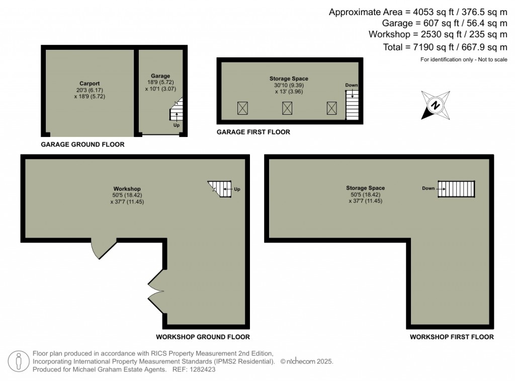 Floorplans For Dry Leys Farm, Quainton, HP22