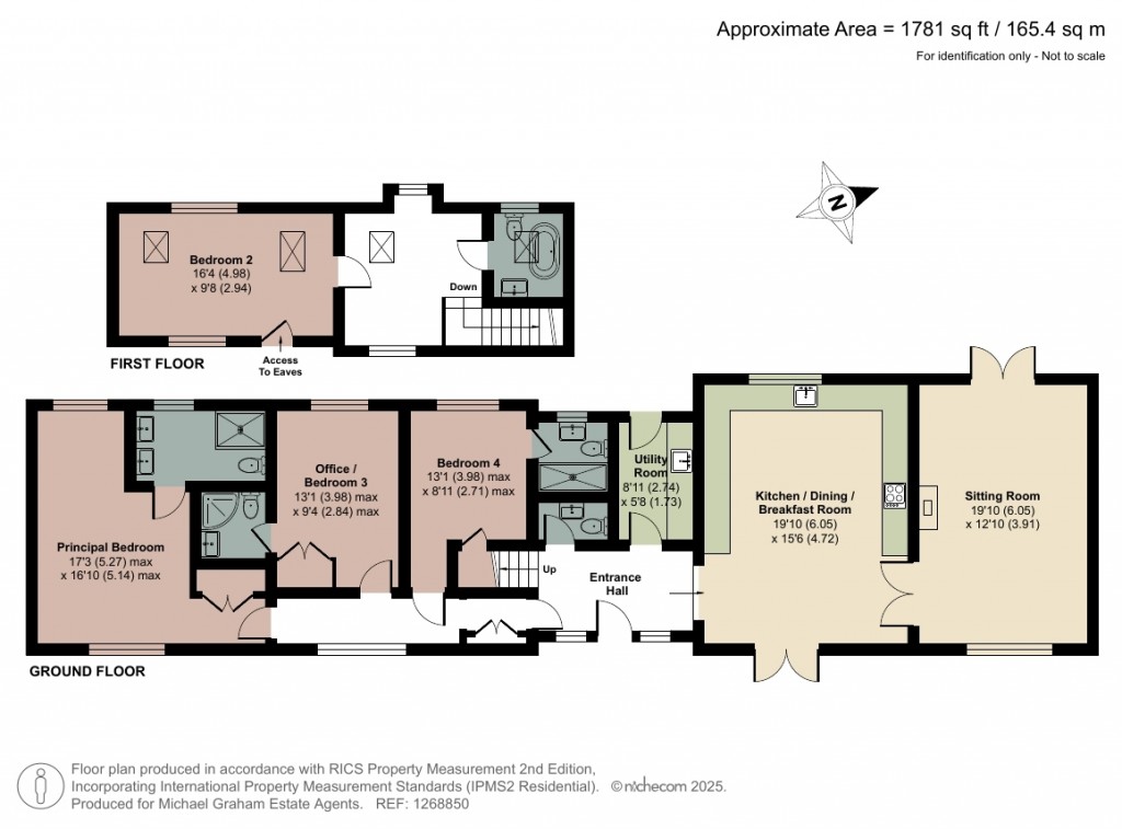 Floorplans For North Marston Lane, Whitchurch, HP22