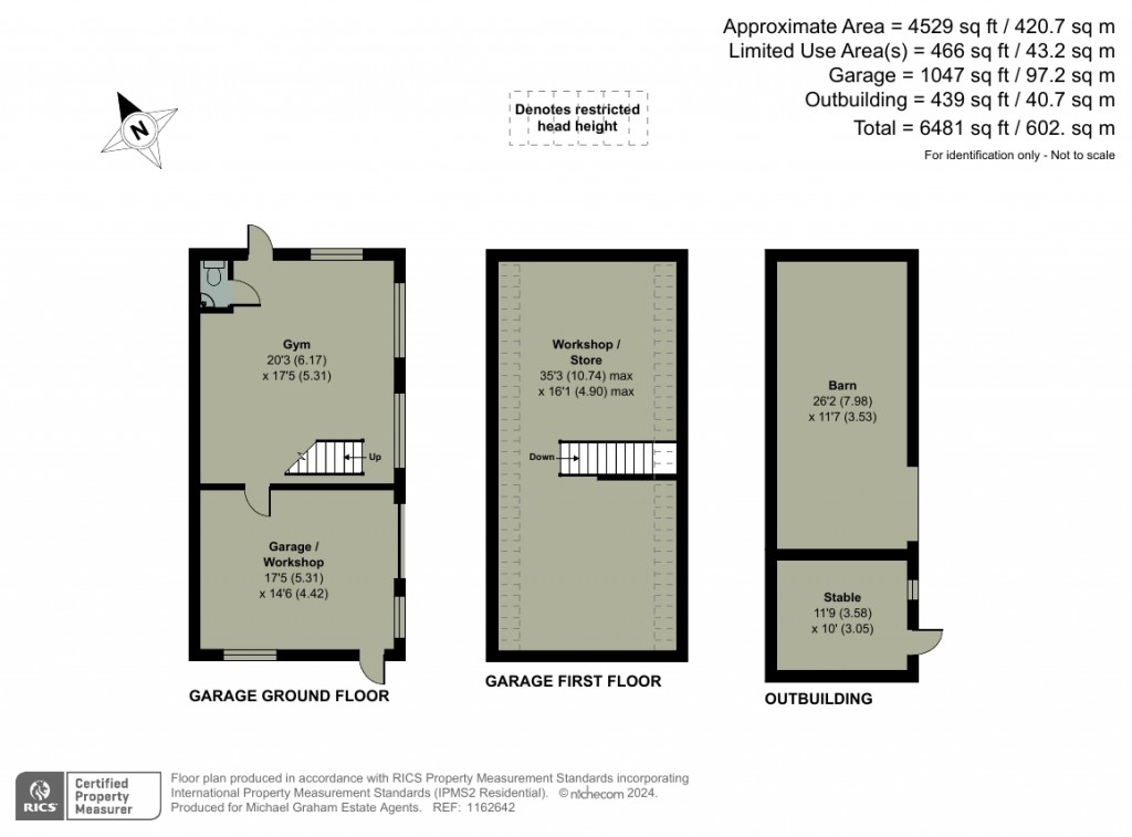 Floorplans For Aston Abbotts Road, Weedon, HP22