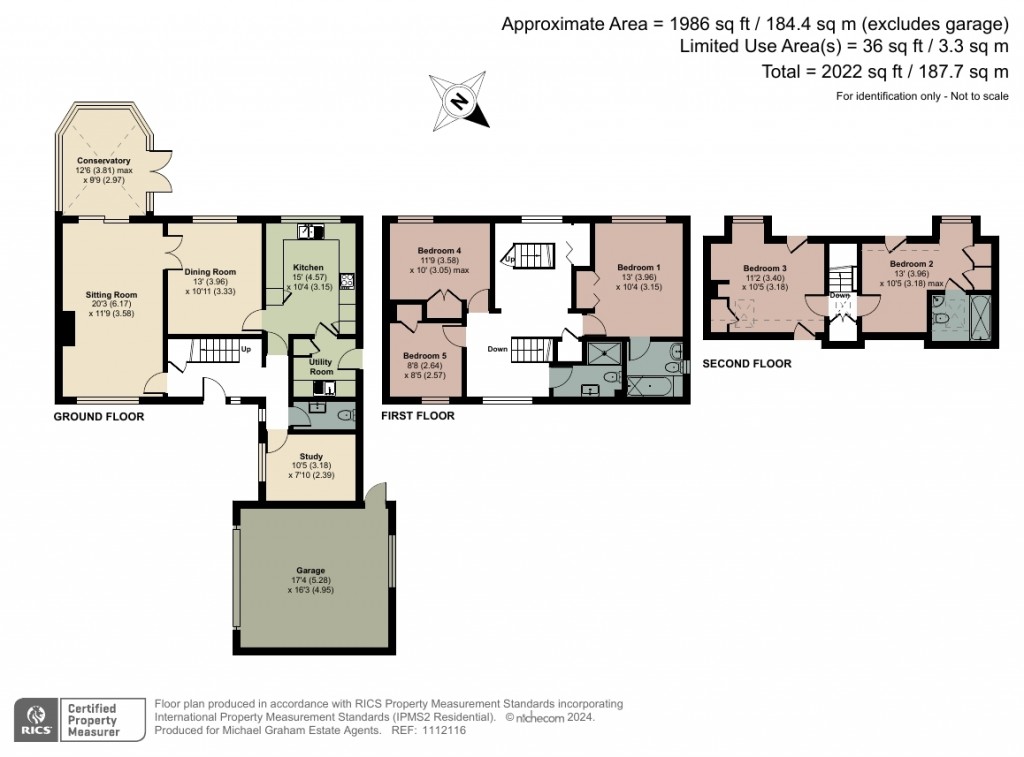 Floorplans For Chesterfield Close, Stone, HP17