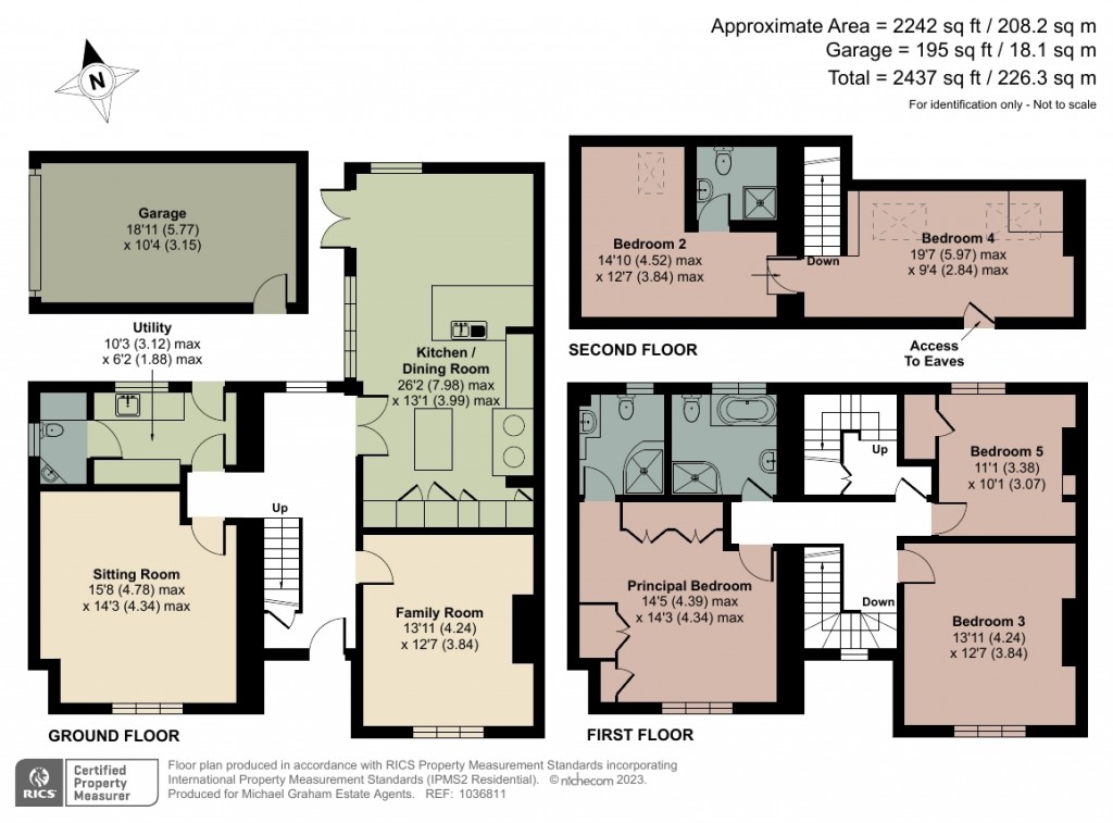 Floorplans For Main Street, Grendon Underwood, HP18