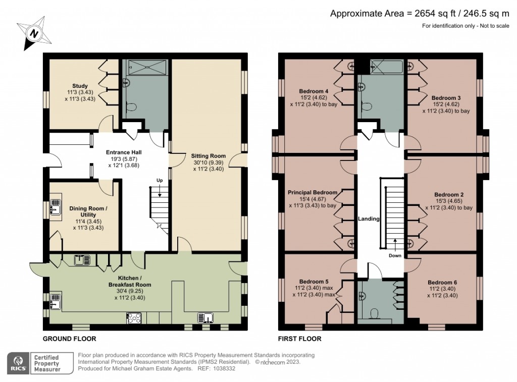 Floorplans For Jenkins Court, Dark Lane, HP22