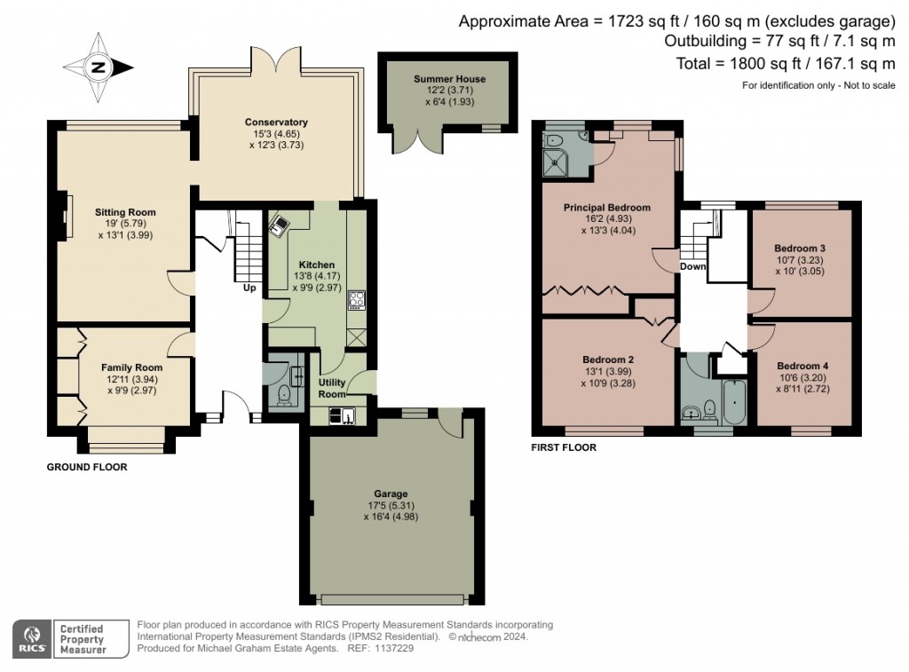 Floorplans For Firs Close, Whitchurch, HP22