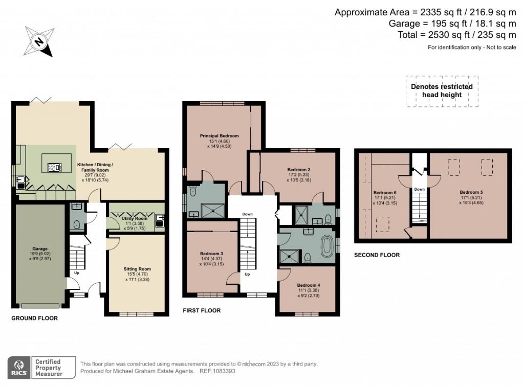 Floorplans For The Old Brickyard, Whitchurch, HP22