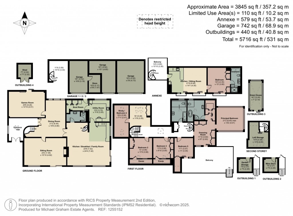 Floorplans For White Hart Lane, Haddenham, HP17