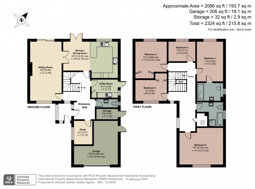 Floorplans For Grendon Road, Edgcott, HP18