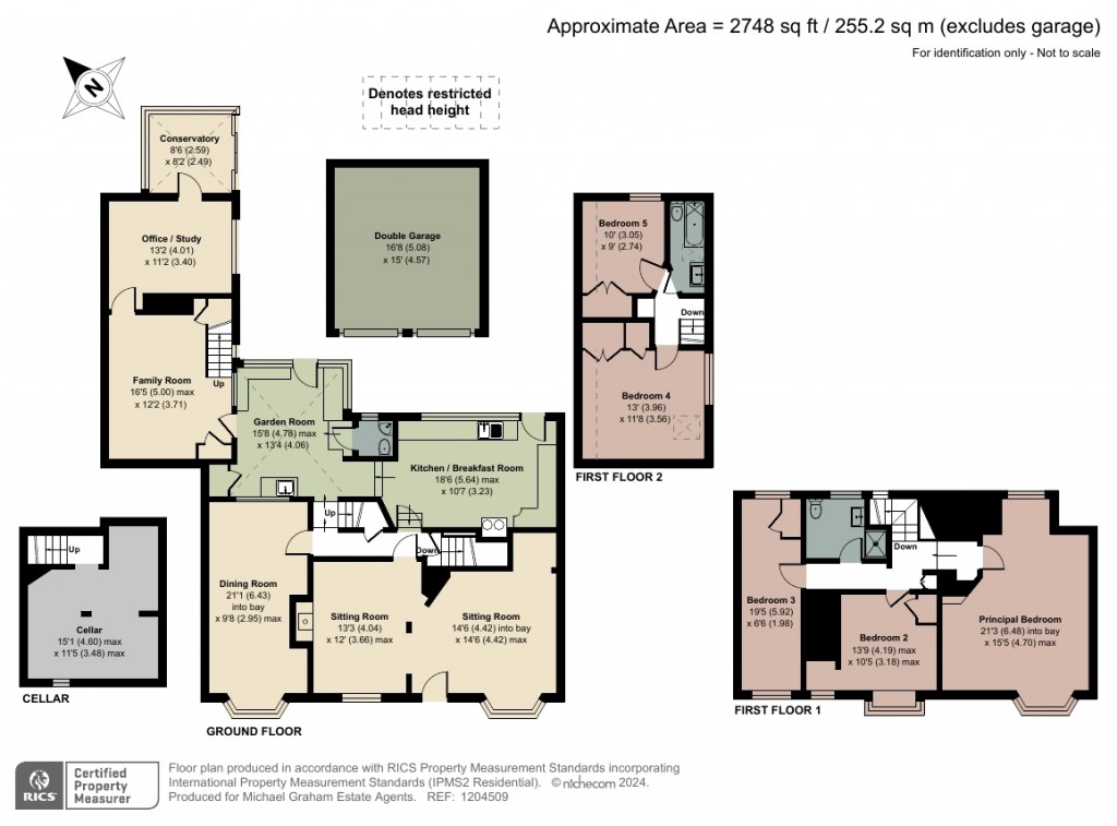 Floorplans For High Street, Whitchurch, HP22
