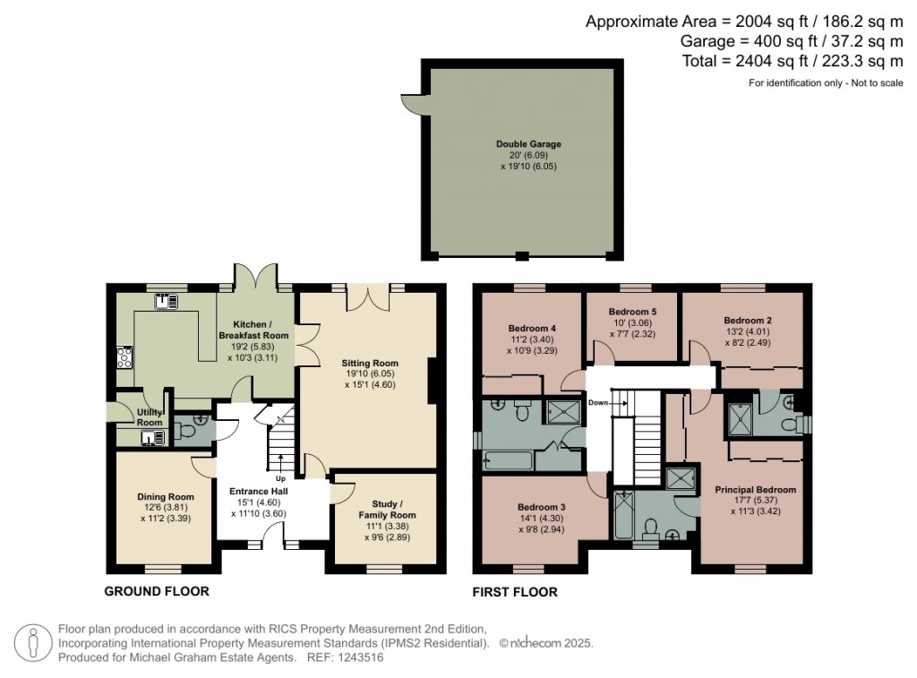 Floorplans For Friendship Lane, Wing, LU7