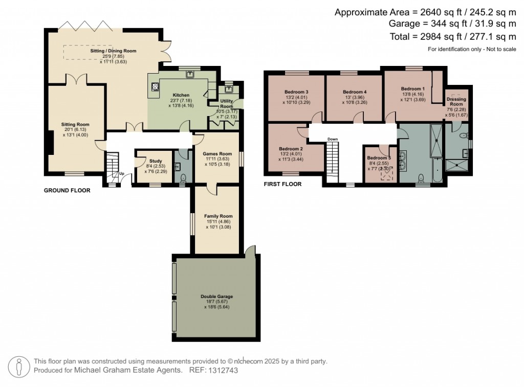 Floorplans For Burnham Road, Westcott, HP18