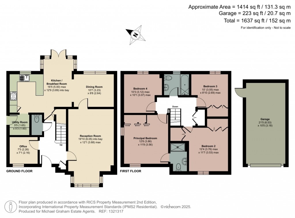 Floorplans For Bobby Road, Broughton, HP22