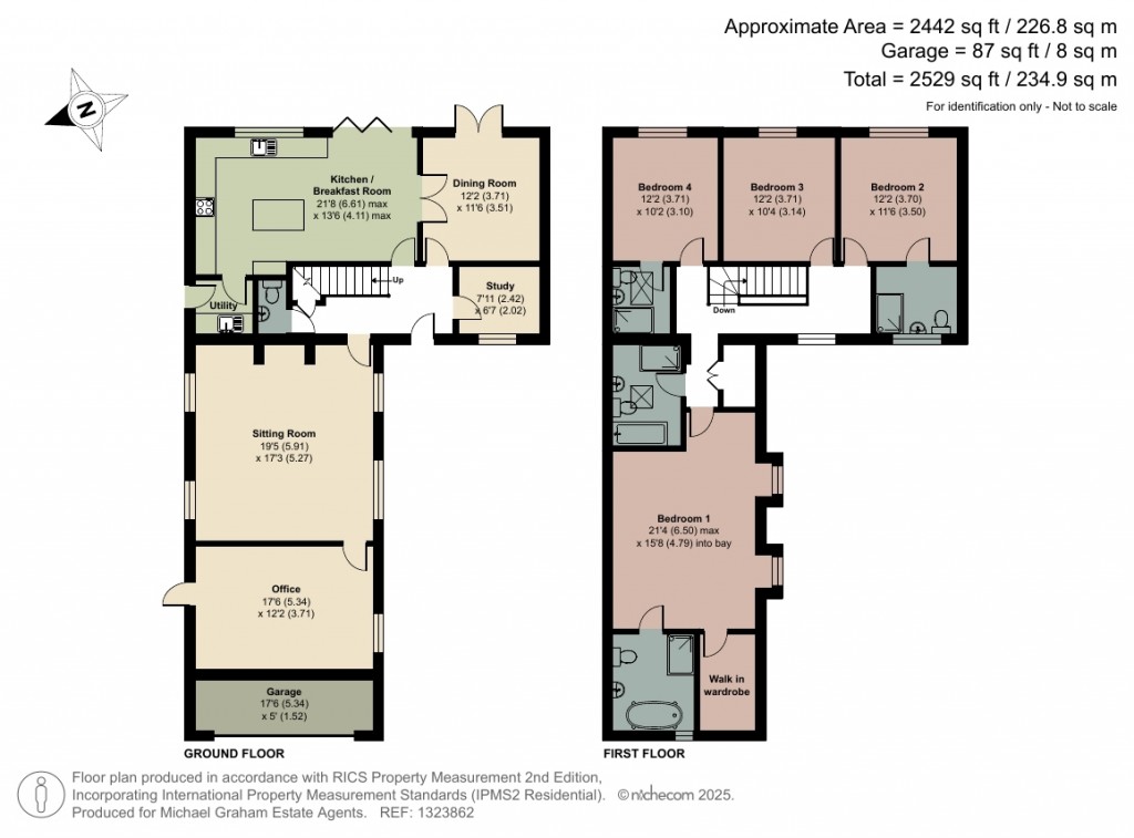 Floorplans For Four Acres, Oving, HP22