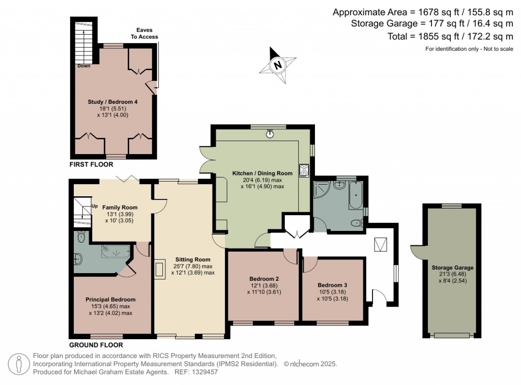 Floorplans For Lodge Road, Sharnbrook, MK44