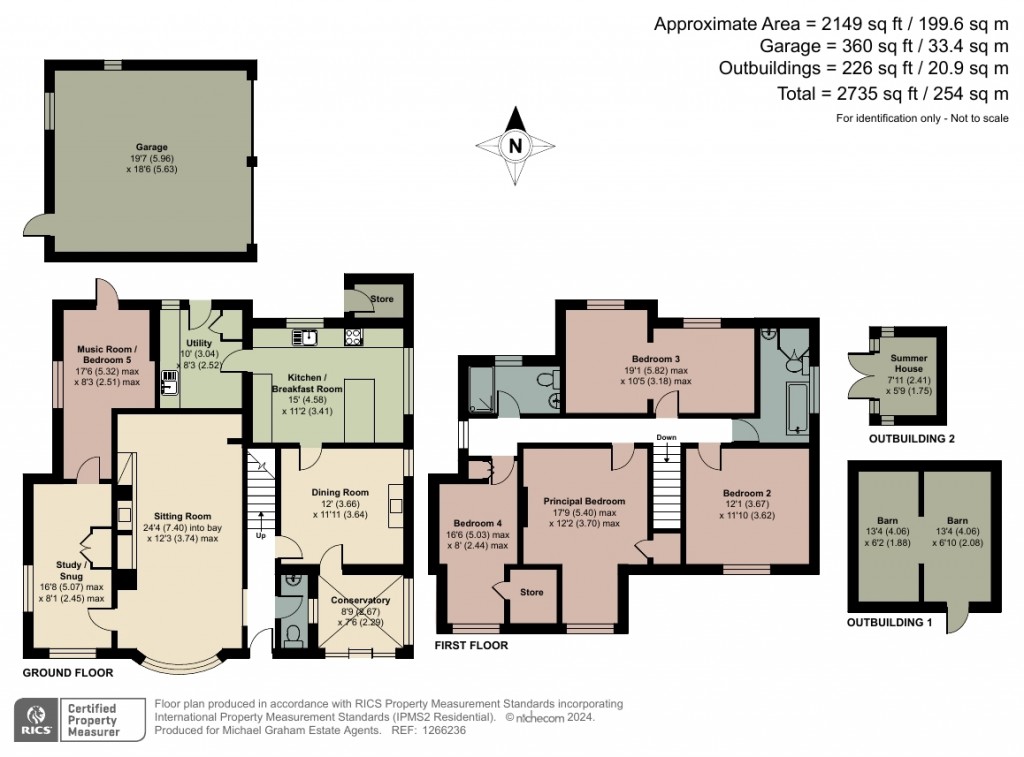 Floorplans For Ickwell Road, Northill, SG18