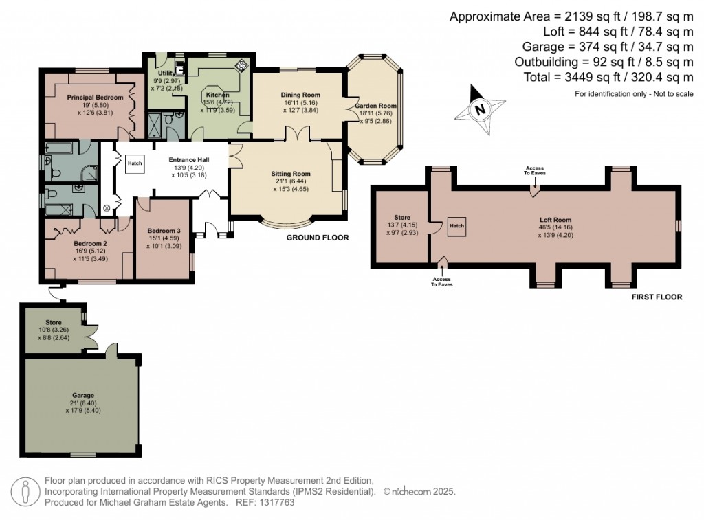 Floorplans For Ampthill Road, Silsoe, MK45