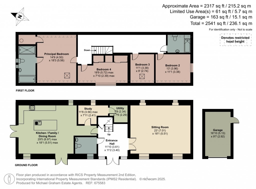 Floorplans For Coach House Mews, Goldington, MK41