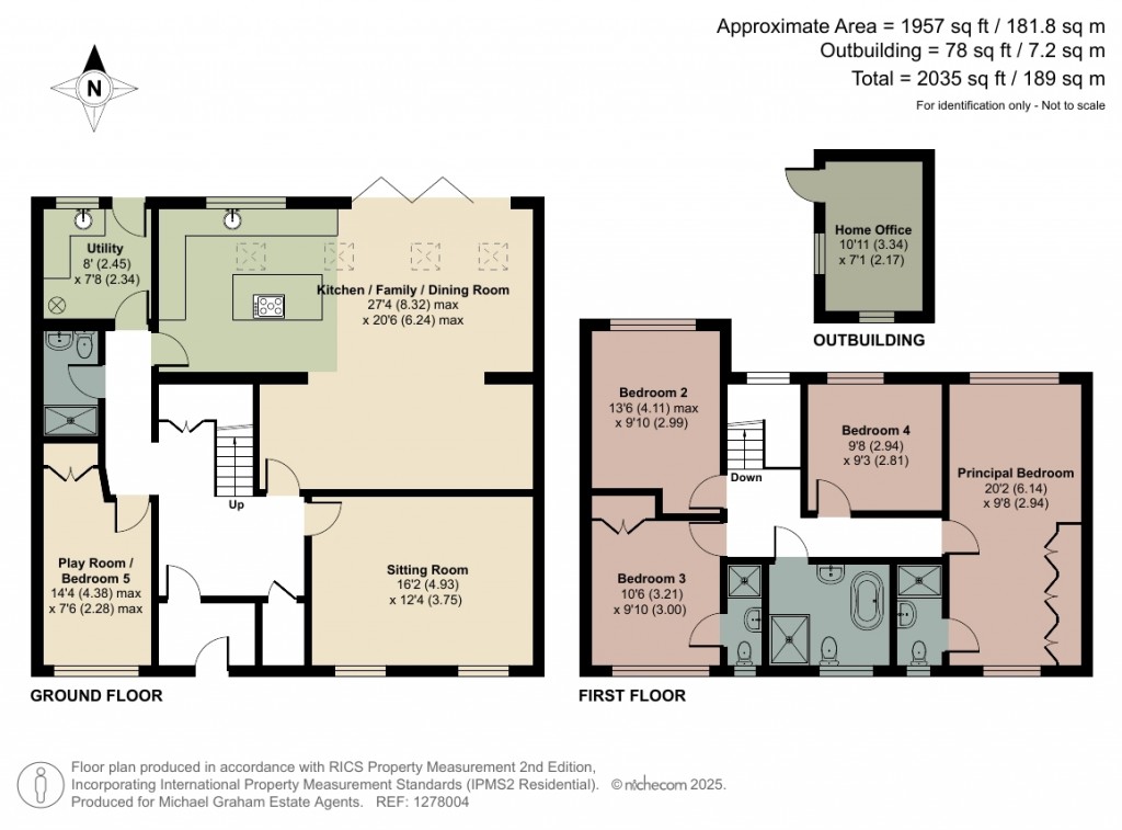 Floorplans For Top End, Renhold, MK41