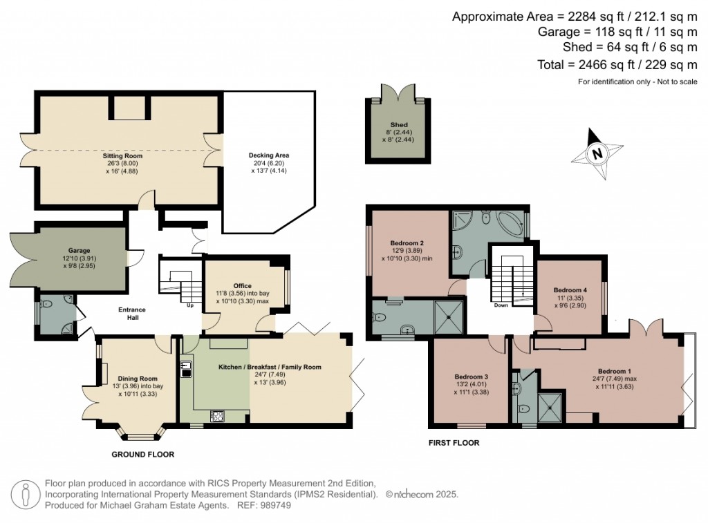 Floorplans For Church Lane, Sharnbrook, MK44