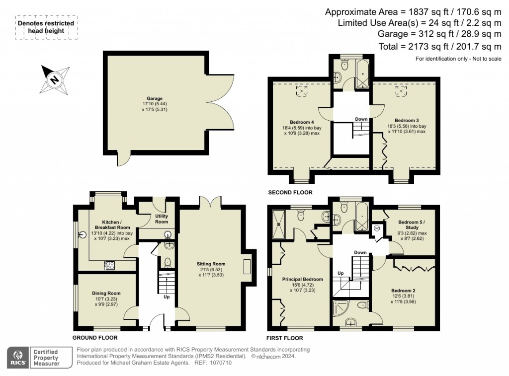 Floorplans For Dolcey Way, Sharnbrook, MK44