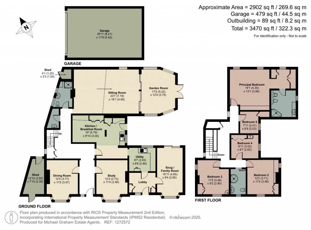 Floorplans For Park Road, Stevington, MK43