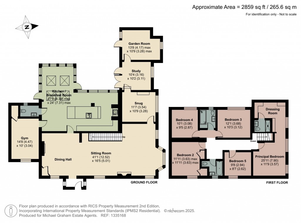 Floorplans For Church End, Thurleigh, MK44