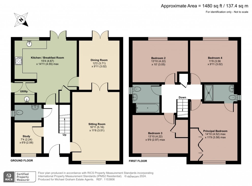 Floorplans For Harrier Leys, Wixams, MK42