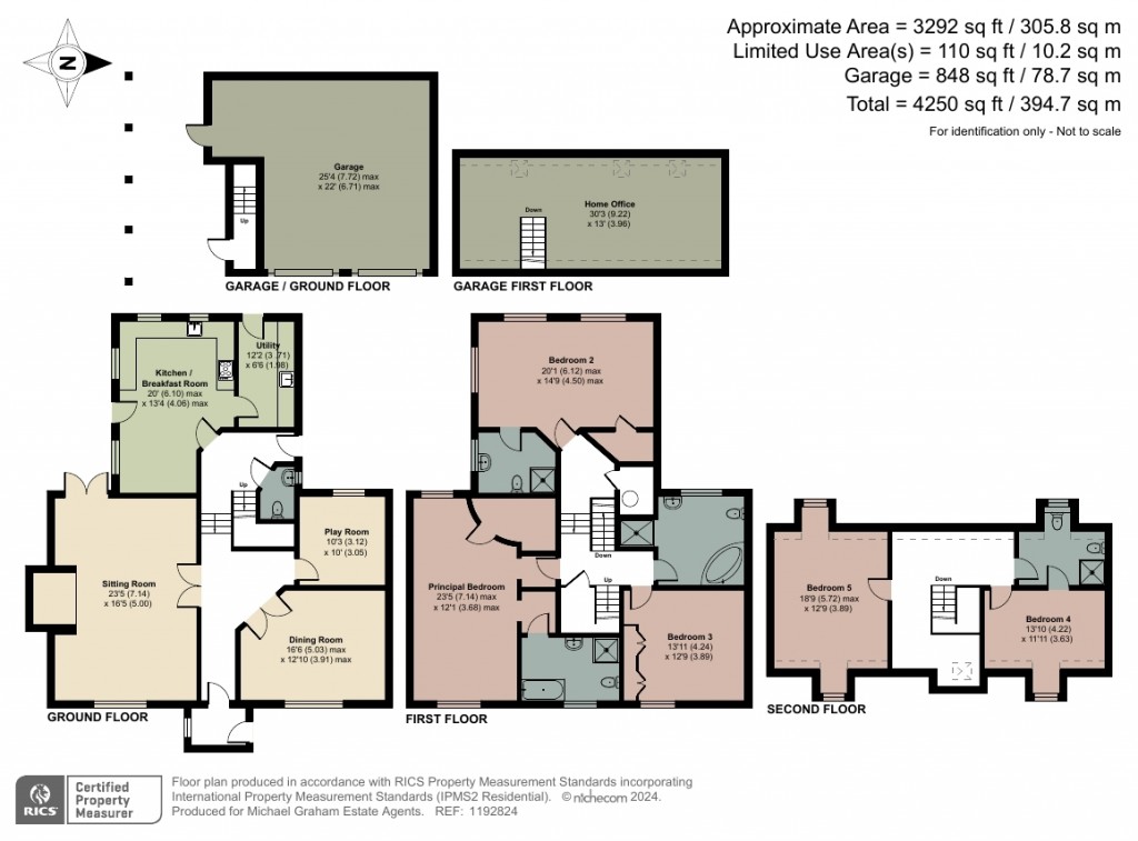 Floorplans For Millers Lane, Lidlington, MK43