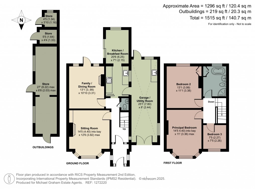 Floorplans For Molivers Lane, Bromham, MK43
