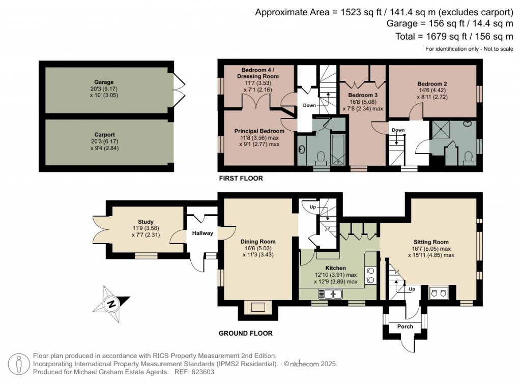 Floorplans For St. Neots Road, Renhold, MK41