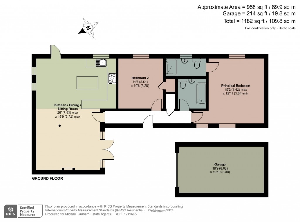 Floorplans For Park Road, Moggerhanger, MK44