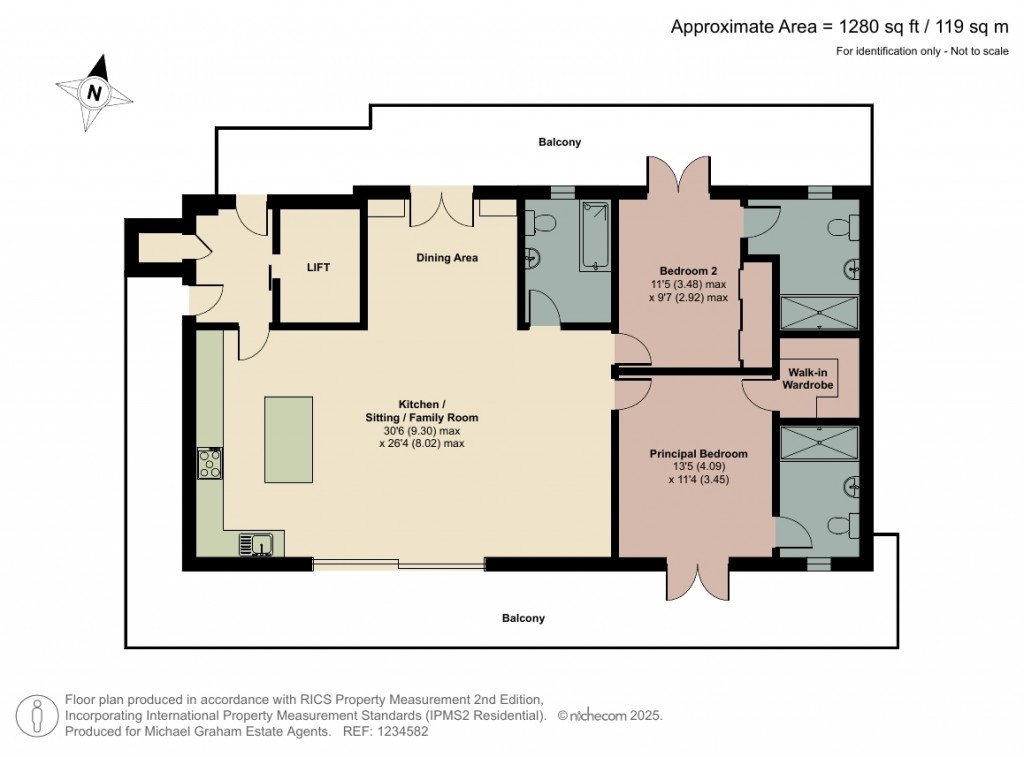 Floorplans For Goldington Road, Bedford, MK40