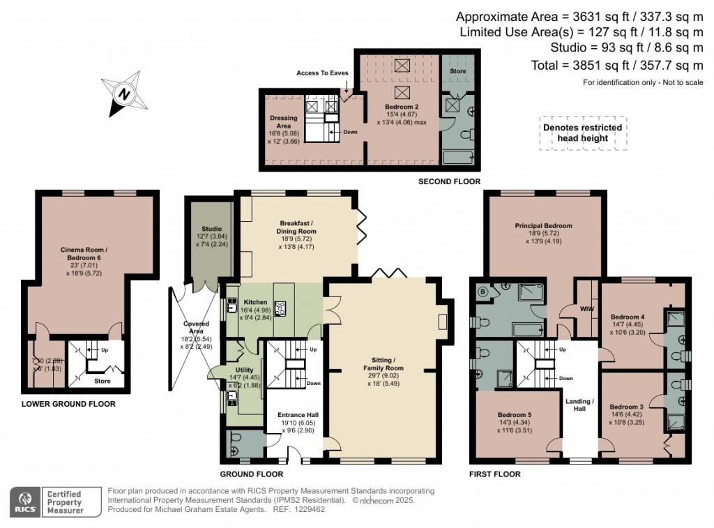 Floorplans For Bedford Road, Wootton, MK43
