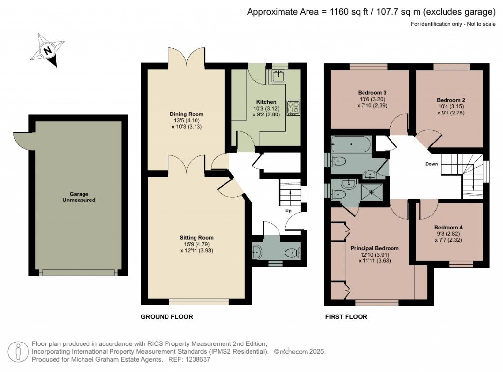 Floorplans For High Street, Cranfield, MK43