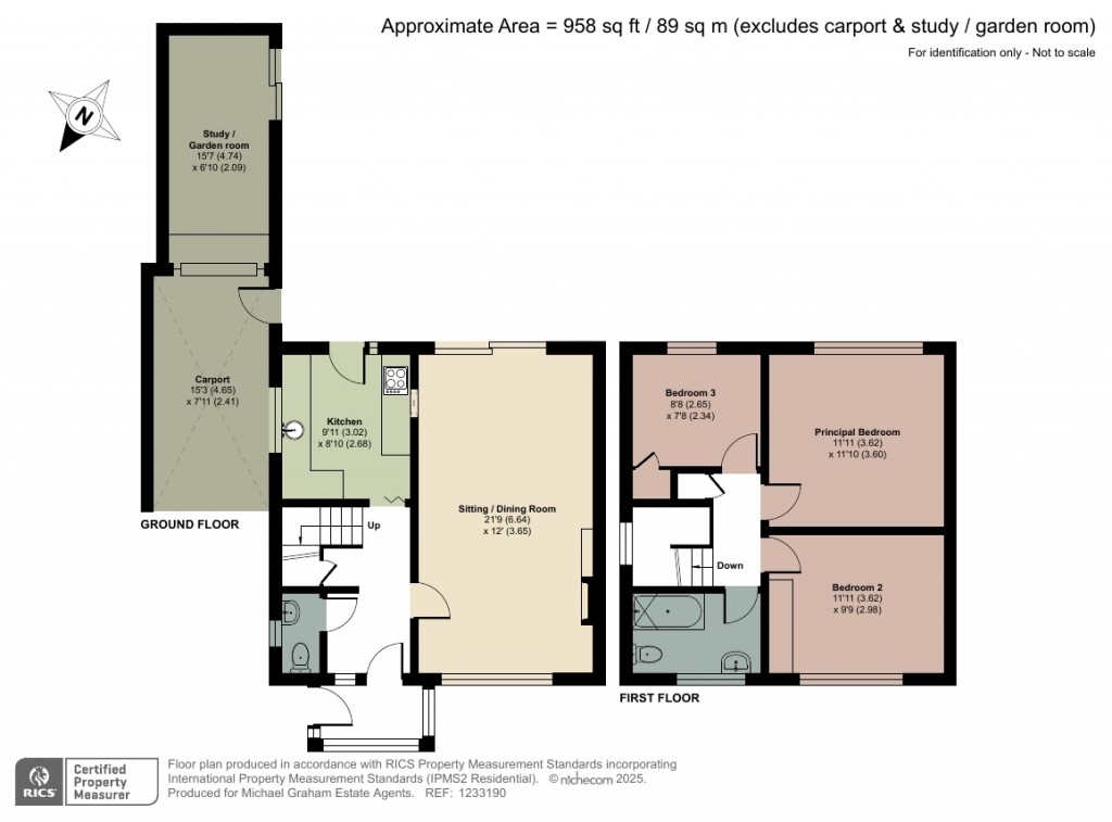 Floorplans For Neville Crescent, Bromham, MK43