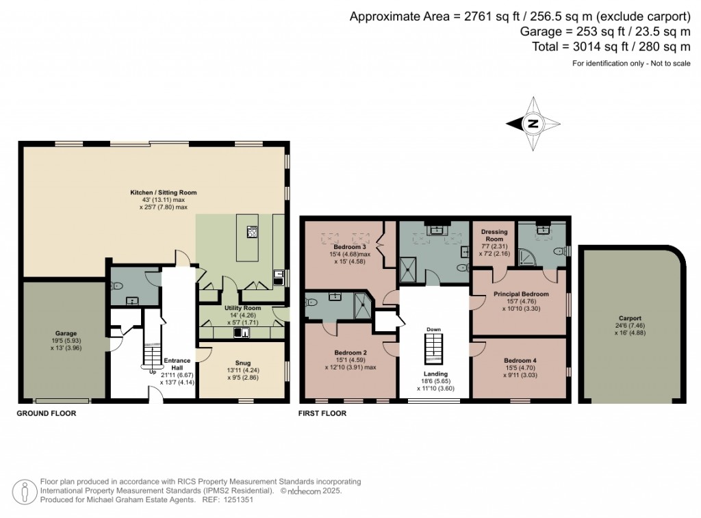 Floorplans For Gypsy Lane, Upper Staploe, PE19