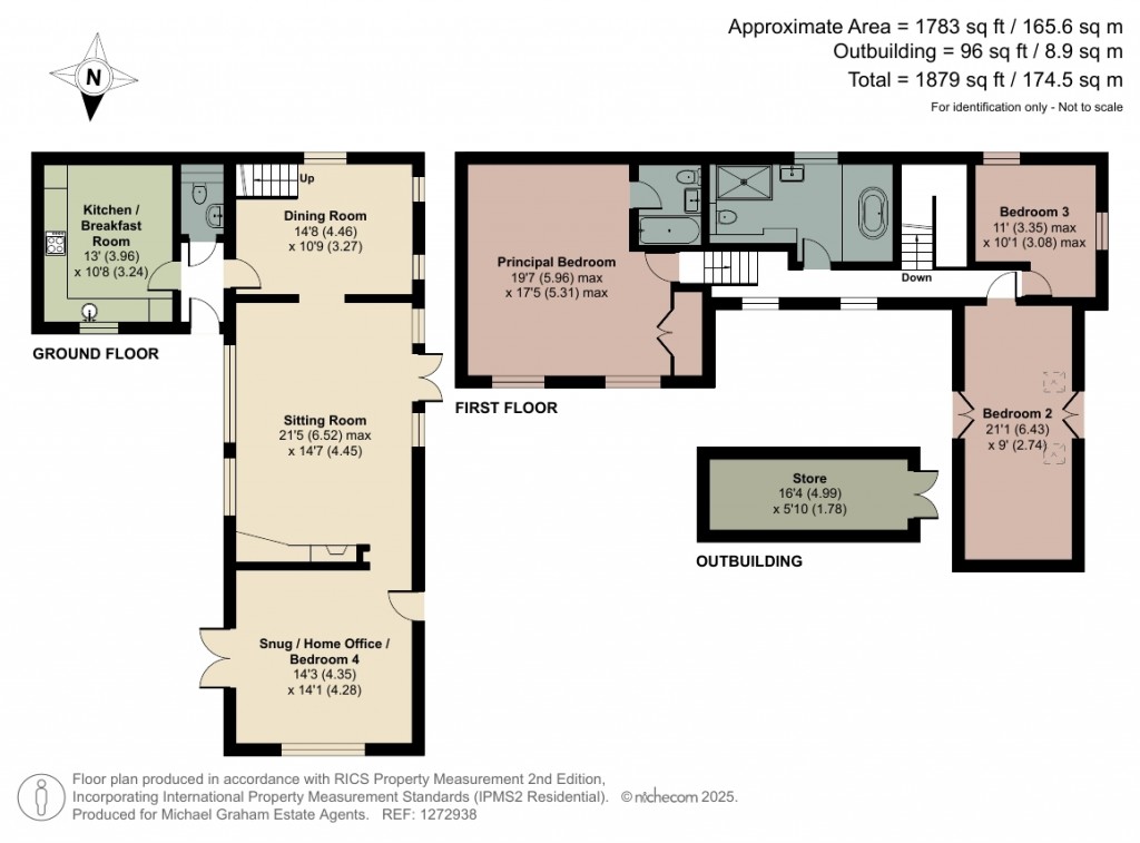 Floorplans For Church End, Biddenham, MK40