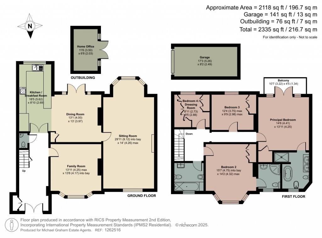 Floorplans For Village Road, Bromham, MK43