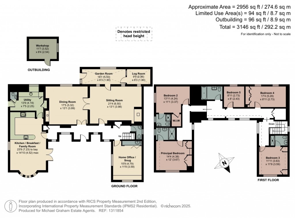 Floorplans For High Street, Sharnbrook, MK44