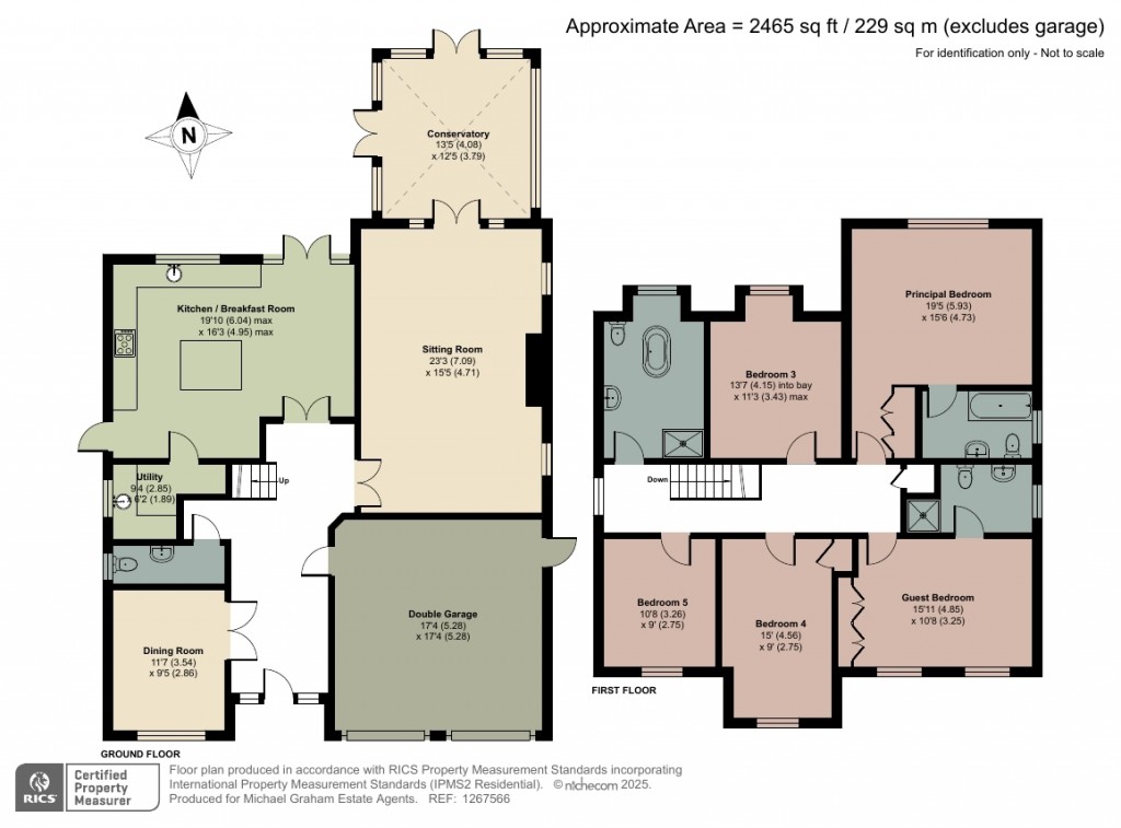 Floorplans For Bromham Road, Biddenham, MK40