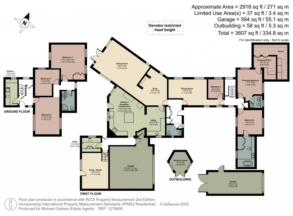 Floorplans For High Street, Lidlington, MK43