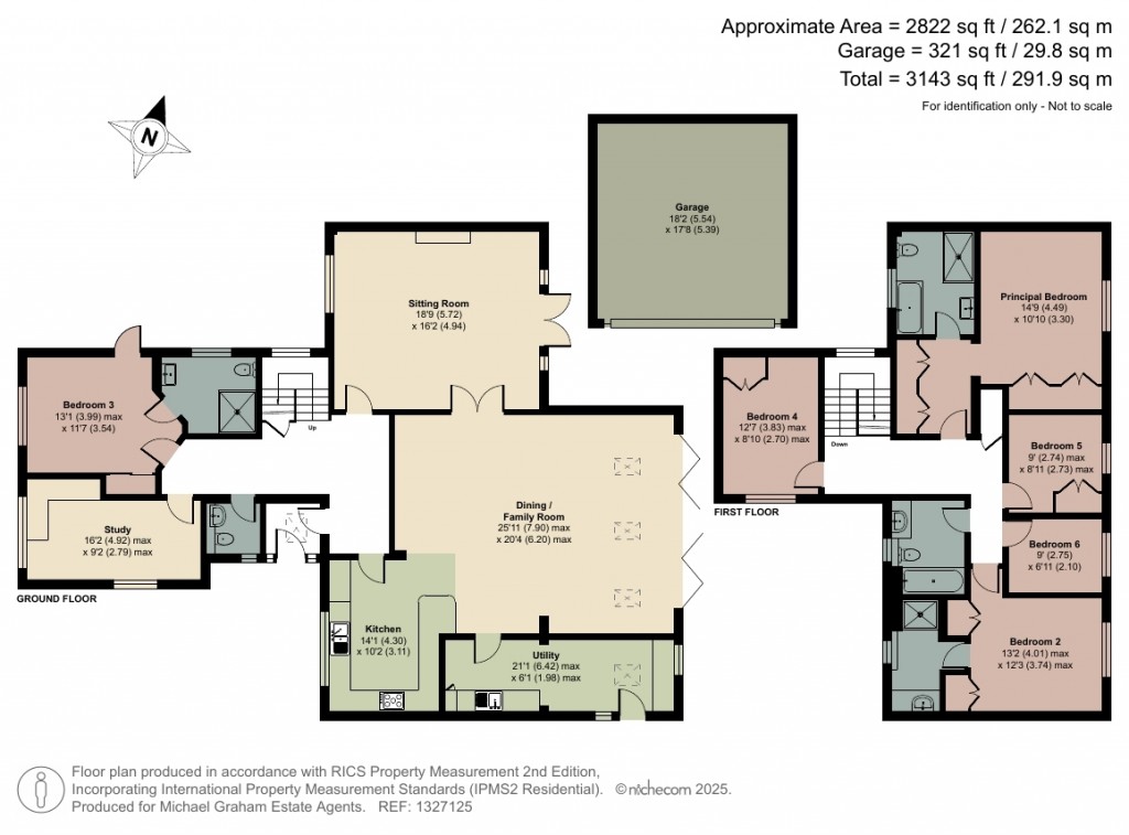 Floorplans For Carnoustie Drive, Great Denham, MK40
