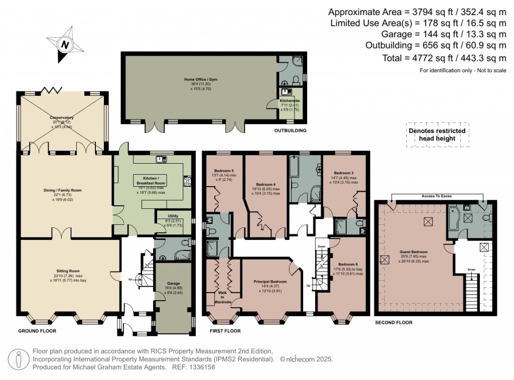 Floorplans For Bromham Road, Biddenham, MK40
